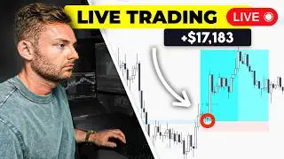 LIVE DAY TRADING - How I Profit $17,183 Risking $2k (Full Strategy)