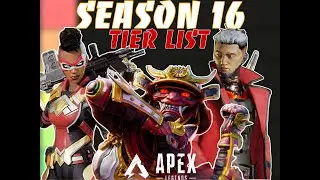 ⚠The ONLY Apex Legends Tier list (Season 16)