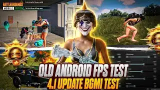 Old Android Fps Test /4.1 Update Bgmi Test /One Plus Nord 4 Bgmi Gaming Test 