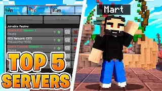 Top 5 BEST Servers for MCPE - Minecraft Bedrock Edition Servers June 2023