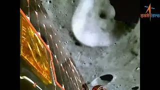 Chandrayaan 3 landing video