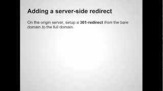 How to Setup Bare Domains with PageSpeed Service