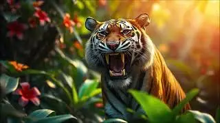 Tiger Roar Sound Effect | Animal Sounds
