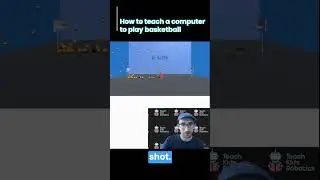How can a bot learn basketball? #shorts