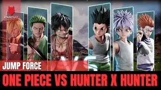 JUMP FORCE - One Piece VS Hunter X Hunter #fighting #anime #onepiece #hunterxhunter #jumpforce