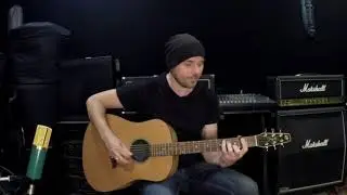 Acoustic guitar (from "Night breathing" by Roman Korolev)