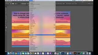 How to easily recolor a design in Adobe Illustrator