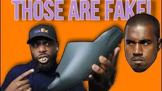DID I BUY FAKE YEEZY SLIDES?? Mr. Charles Thinks So! #SneakerComedy