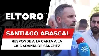 Santiago Abascal responde a la nueva Carta a la Ciudadanía de Pedro Sánchez