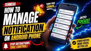 How to Manage Notifications on Android Phone (Full Guide 2026) | Stop Pop-ups & Control Alert.