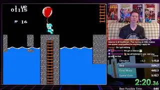 Super Pitfall [NES] Speedrun in 5:09