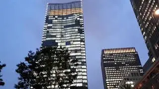 Tokyo Station at night, August 2018