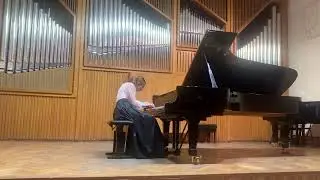 Винокурова Анастасия. II курс АМУ при МГК им. П.И. Чайковского. Преподаватель Ракова Т.Н.
