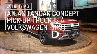 Atlas Tanoak Concept pick-up truck is a Volkswagen first