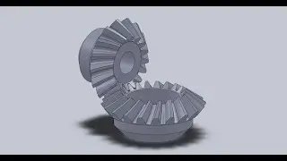 Конические шестерни с круговым зубом