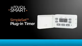 58115: myTouchSmart SimpleSet Plug-in Timer - Operation