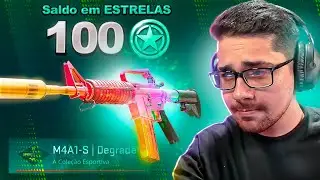 Fiz LOUCURA... Gastei 100 Estrelas em BUSCA da M4A1 FADE!