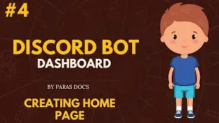#4 CREATING HOME PAGE | DISCORD BOT DASHBOARD