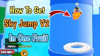 How To Get Sky Jump V2 In One Fruit Roblox | Sky Jump V2 Guide