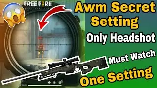 ||AWM Best Tips And Trick||Best Tips Awm FreeFire||Secret Setting In Awm FreeFire By DP Gamers||