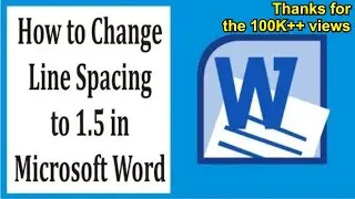 How to Change Line Spacing to 1.5 in Word #14