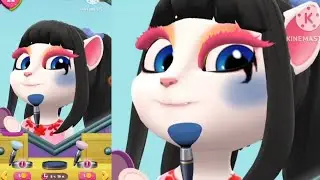 My talking Angela does such beautiful makeup