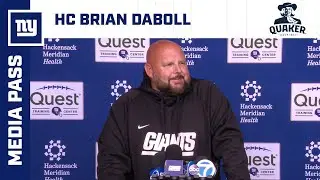 Brian Daboll Previews Minicamp | New York Giants