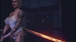 Resident Evil 3 Remake Jill Prison Break Nightwear Shirt with Jiggle Physics Gameplay PC Mod