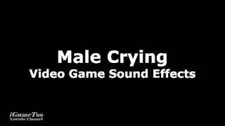 Sound Effect - Male Crying