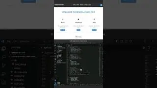 How To Create a Login and Register Page using HTML, CSS, and JavaScript  #css #html #javascript