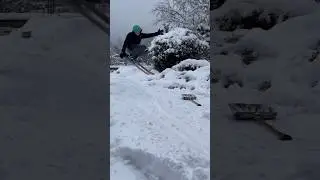 Sick sesh on the homemade ski jumps #freeride #freestyleskiing #skiing