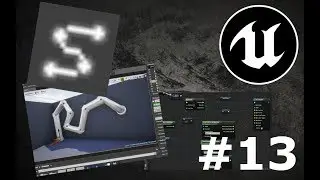 UE4 MCAZ #13 Utilisation du Spline Mesh Component