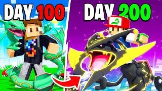 I SPENT 200 DAYS In LEGENDARY ONLY PIXELMON!