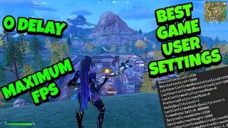 The NEW *SECRET* 🔧GameUserSettings🔧 (BOOST FPS + 0 DELAY)