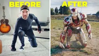 I Used VFX To Become IRON MAN!