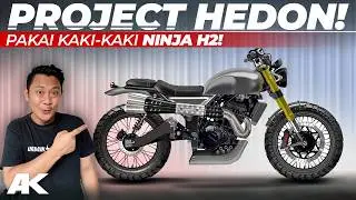 BALLER! Installing Ninja H2 Running Gear on a Ninja 250! 