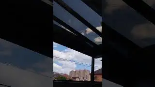 Навес 44м². Монолитный поликарбонат.