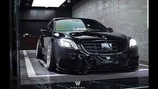 Tuning Mercedes Benz S Class W222 Stance