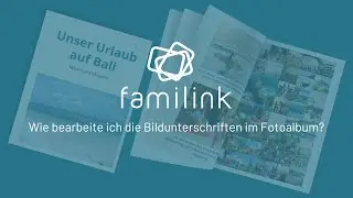 Wie bearbeite ich die Bildunterschriften im Fotoalbum?