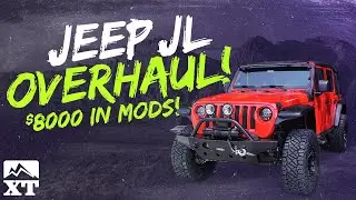 2022 Jeep Wrangler JL Overhaul! - Building A Jeep JL With $8000 in Mods!
