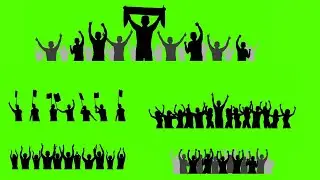 Crowd Silhouettes/Man shadow in Green screen/Kinemaster Editing/Green screen/TecH Two Zero.