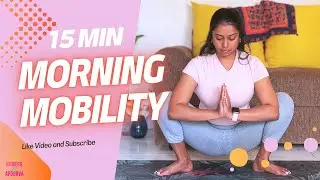 Quick and Effective Yoga Flow for Morning Mobility -15-Min | #fitnesswithapoorva #morningyoga