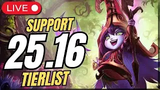 Support Tier List for Low & High ELO – What to Play This Patch