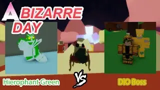 Hierophant Green vs DIO Boss | A Bizarre Day
