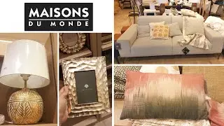MAISONS DU MONDE ARRIVAGE 26-06⭐NOUVEAUTÉS DÉCORATION D'INTÉRIEUR ⭐ (CANAPÉ)
