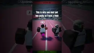 This is why you dont get cocky in Track & Field Infinite😭 