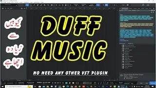 Duff Music Project In Studio One 6 Pro | No Other Vst Plugin Need | Khan Studio Web Dot Com