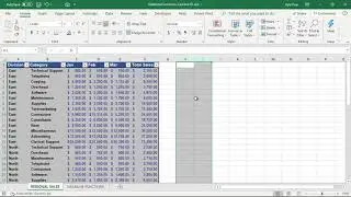 Microsoft Excel Database Functions and Camera Tool