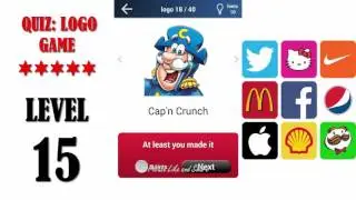 Quiz: Logo Game Level 15 - All Answers - Walkthrough ( By Lemmings at work )