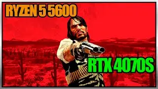 Red Dead Redemption no PC | Ryzen 5 5600 + RTX 4070 SUPER